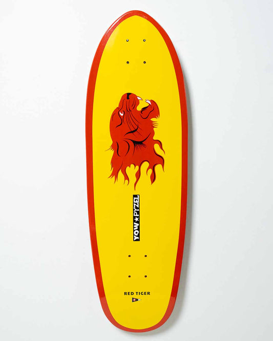 Red Tiger 32.6" Pyzel x Yow Deck
