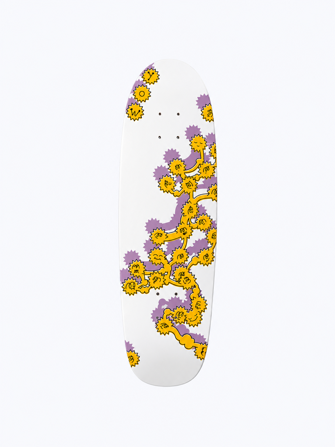 Luster Egg V2 9.0"x31.25" Yow City Cruiser Deck