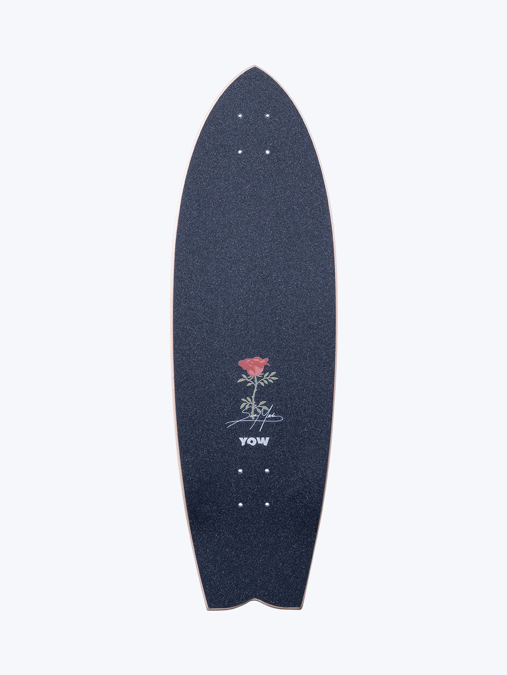 YOW Sophia Medina Roses Fish 32.5" Surfskate Deck