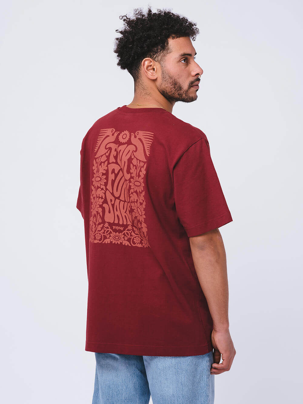 YOW Anthem Tee Burgundy