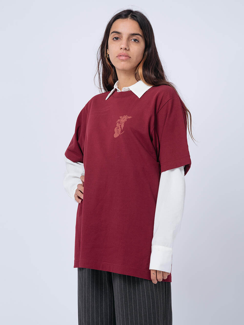 YOW Anthem Tee Burgundy