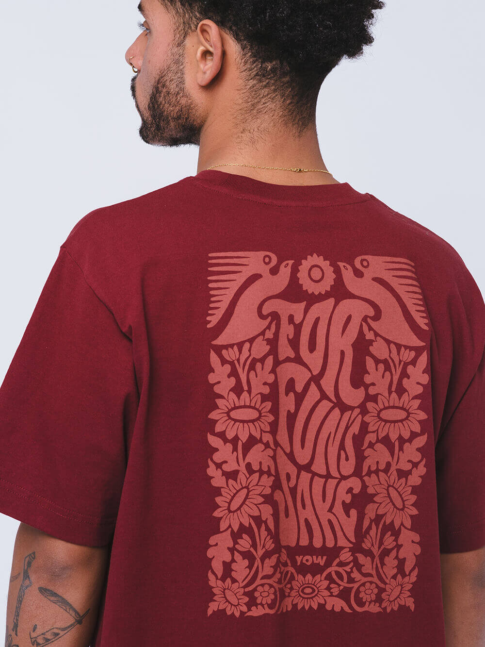 YOW Anthem Tee Burgundy