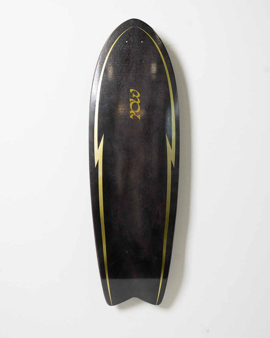 Yow Pipe Black 32" Surfskate Deck